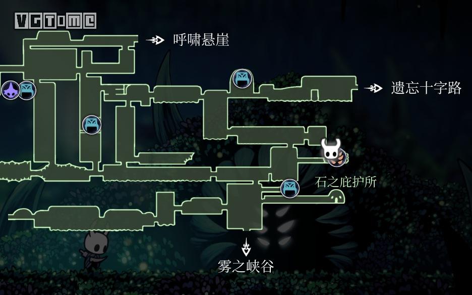 空洞骑士苍绿之径图文攻略（空洞骑士苍绿之径最佳路线图）
