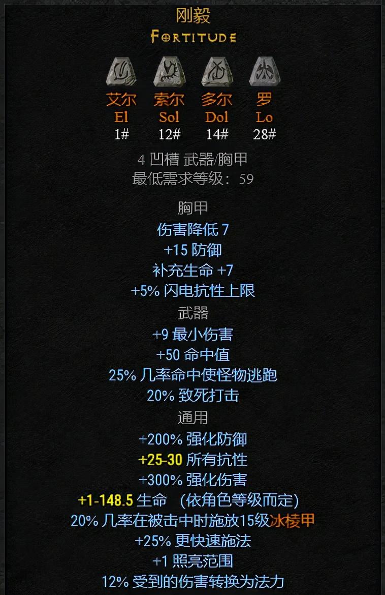 暗黑2重制版符文之语怎么合成（暗黑2符文之语公式大全）--第5张
