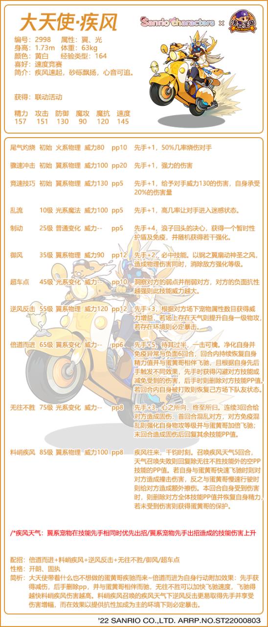 洛克王国大天使技能搭配（洛克王国大天使疾风技能表）