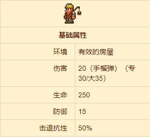 泰拉瑞亚NPC介绍及入住条件（泰拉瑞亚NPC的基础介绍及作用）