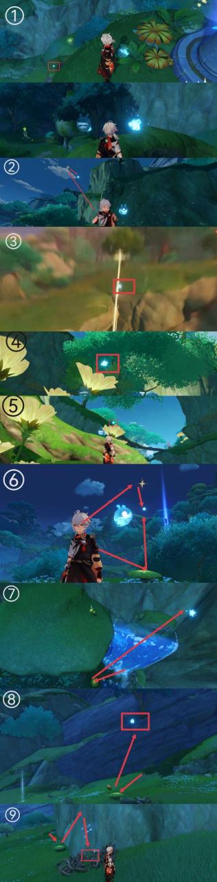 原神3.0秘宝迷踪具体位置（原神活动3.0秘宝迷踪解密攻略）