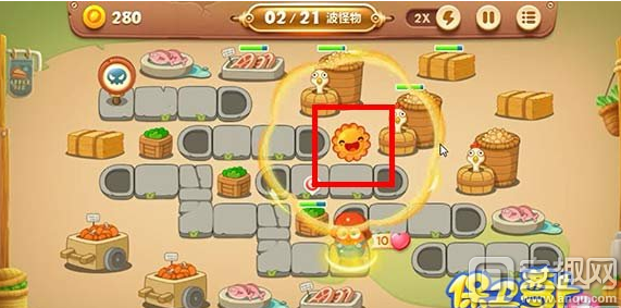 保卫萝卜3集市第12关全清金萝卜怎么得（保卫萝卜3冒险模式集市12关攻略）