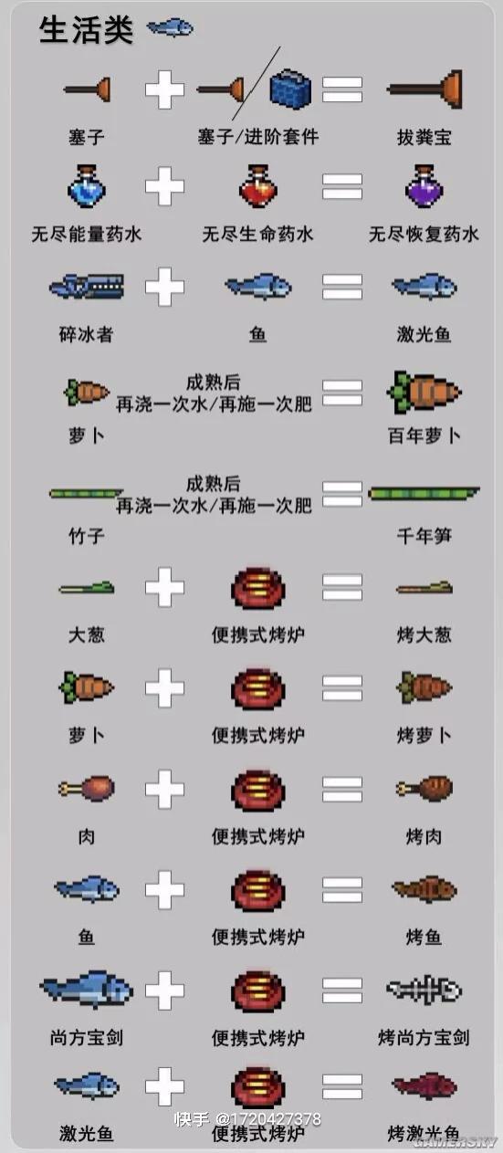 元气骑士2022武器合成大全带图（元气骑士2022合成武器大全）