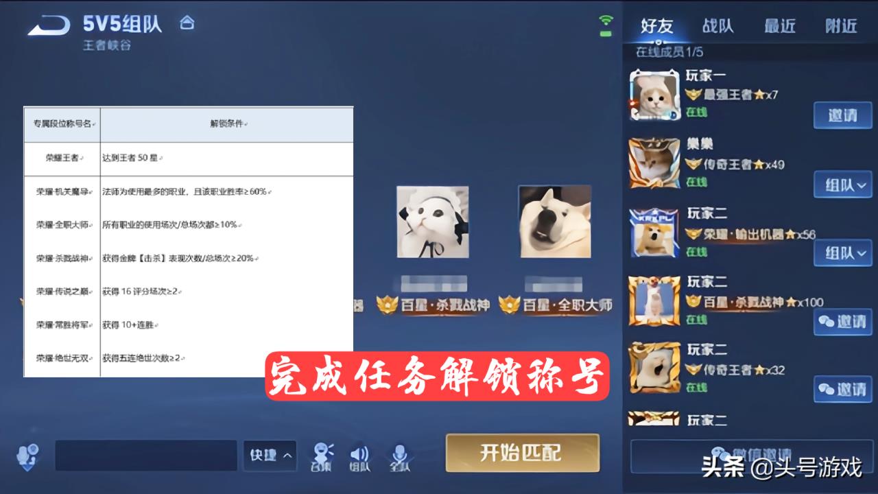 王者荣耀排位等级区分标识（王者荣耀咋划分等级）