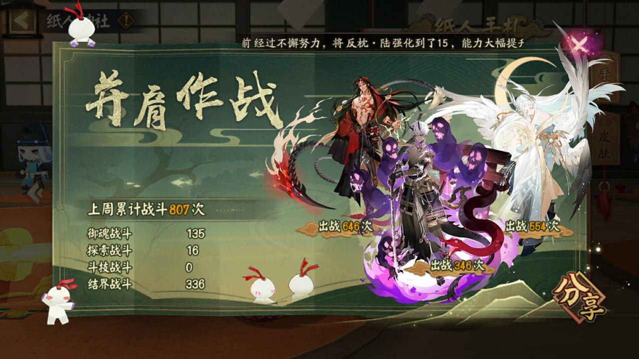 阴阳师ssr式神排名（阴阳师现版本副本劳模式神TOP5阵）