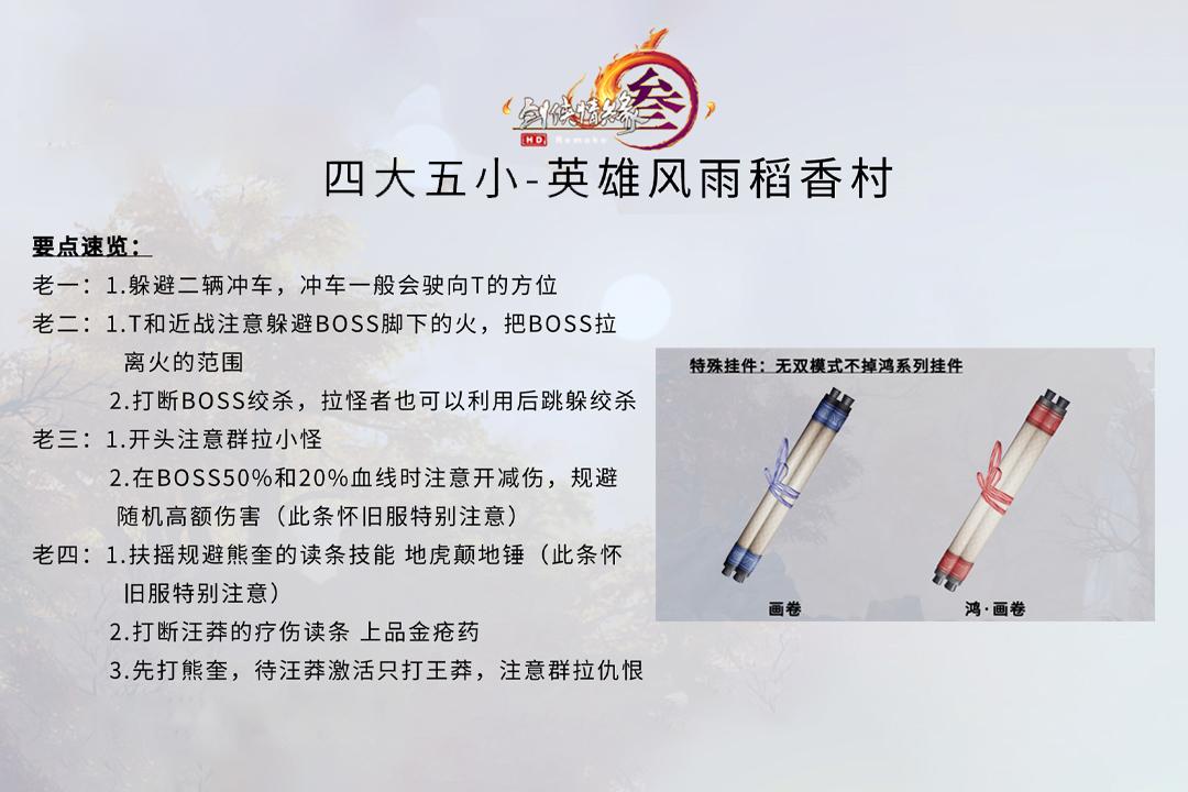 剑网3稻香村五人本玩法攻略（剑网三风雨稻香村副本在哪里）