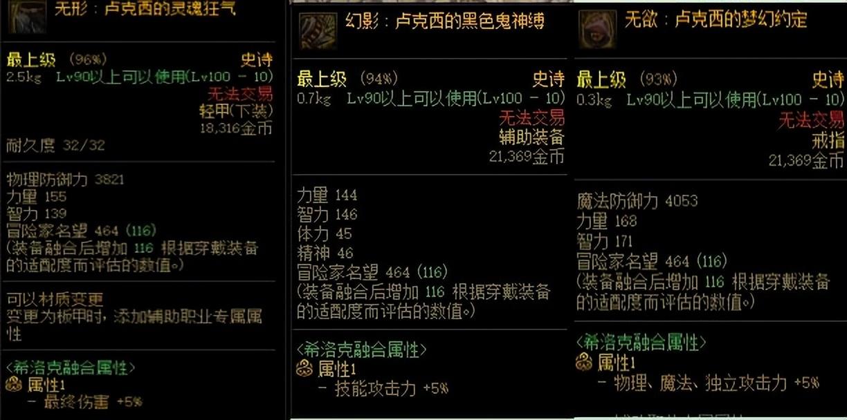 dnf剑帝希洛克装备排名表（dnf剑帝装备详细介绍选择融合装备）