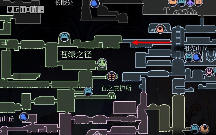 空洞骑士苍绿之径图文攻略（空洞骑士苍绿之径最佳路线图）