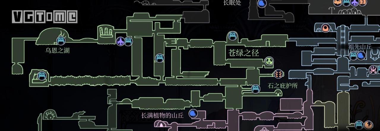空洞骑士苍绿之径图文攻略（空洞骑士苍绿之径最佳路线图）