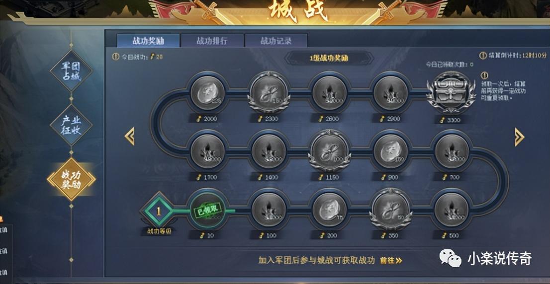 三国群将传军团城战怎么玩 （三国群将传页游城战战功奖励是什么）
