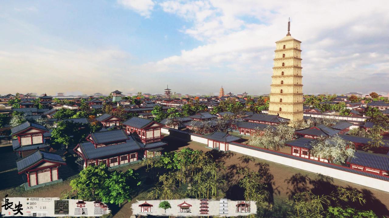 古风建造类游戏推荐（一款国产独立古代模拟城市建设游戏）