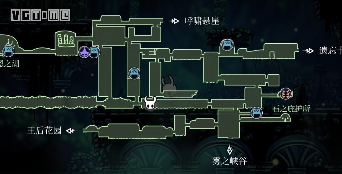 空洞骑士苍绿之径图文攻略（空洞骑士苍绿之径最佳路线图）