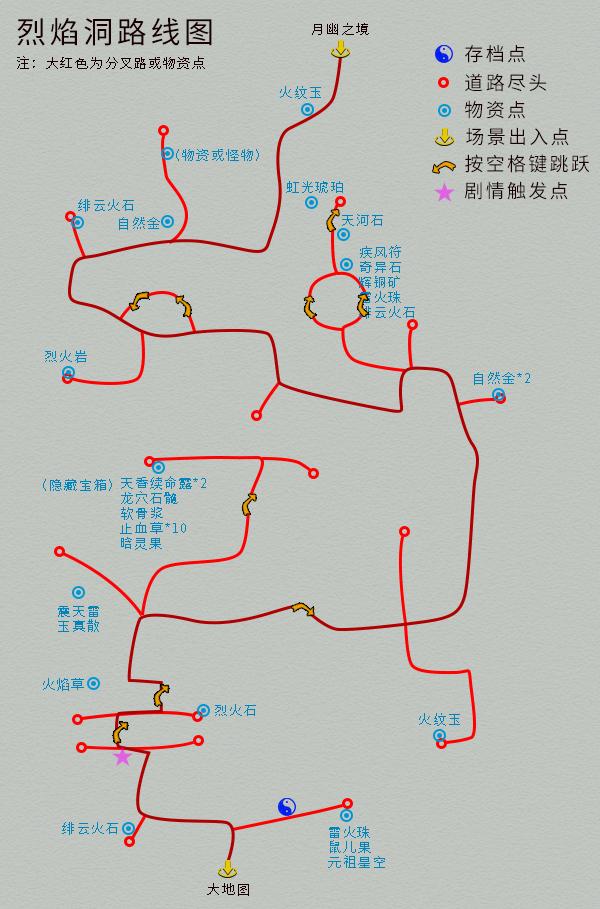 仙剑奇侠传四地图物资详细标记（仙剑奇侠传4完美图文攻略）