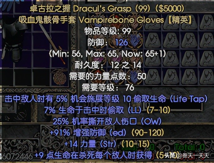 暗黑破坏神2圣骑士毕业装备（暗黑破坏神2极品装备一览）