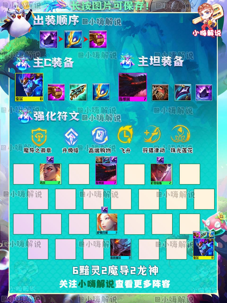 lol云顶之弈阵容搭配（lol云顶之弈虫海斯维因阵容运营思路）