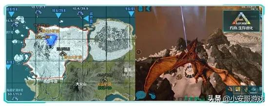 方舟手游海底矿洞详细地图（方舟手游五个矿洞的位置）