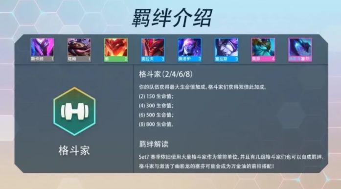 云顶新赛季s7羁绊一览（英雄联盟PBE云顶之弈S7最新羁绊一览）