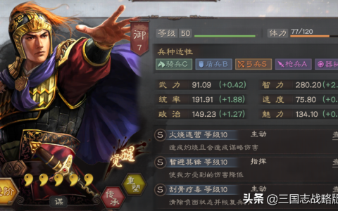 三国志战略版徐庶传承战法（三国志战略版陆逊用法）