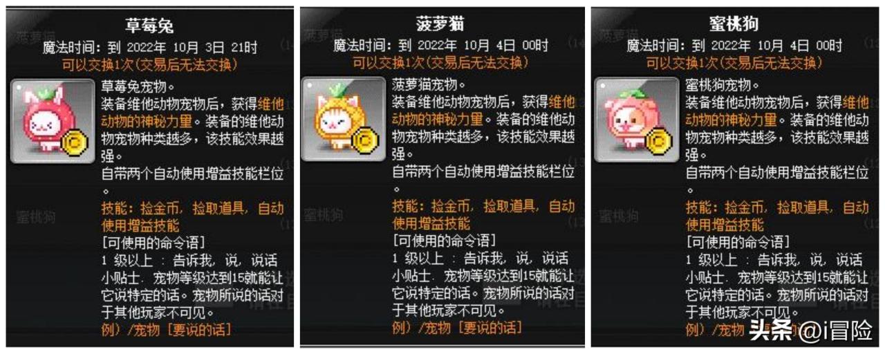 冒险岛宠物如何选择（冒险岛宠物资料详解及选择指南）