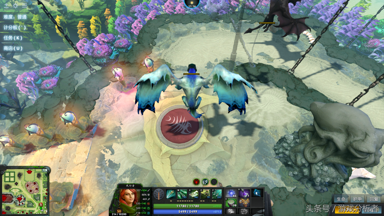dota2守护雅典娜怎么玩（dota守护雅典娜攻略）