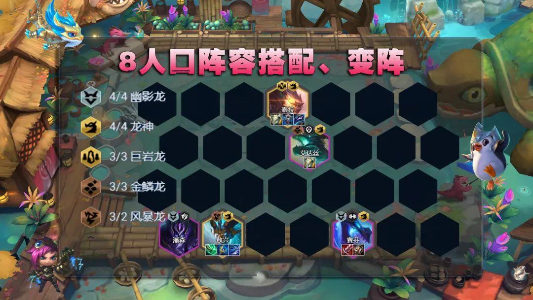 云顶之弈S7.5阵容推荐（云顶之弈龙神九五阵容运营思路）