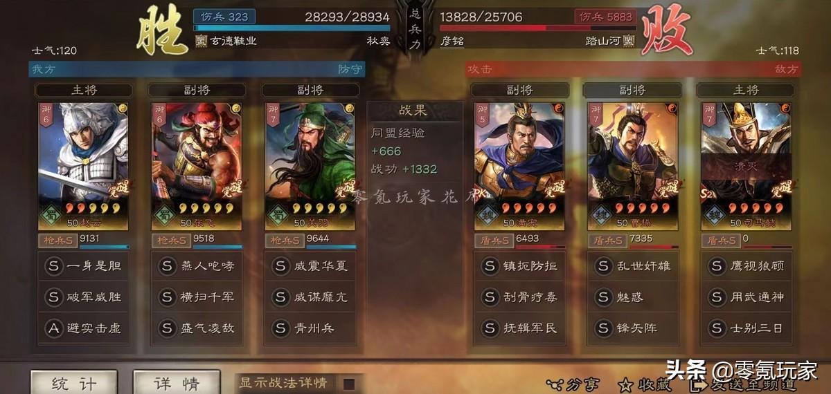 三国志战略版pk赛季五虎枪顶配（三国志s2五虎枪最佳阵容）