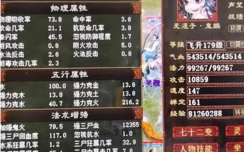 大话2平民回血鬼装备搭配（大话西游2手游男鬼套装加点攻略）