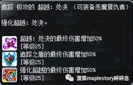 冒险岛恶魔复仇者技能（冒险岛恶魔复仇者传技能一览）