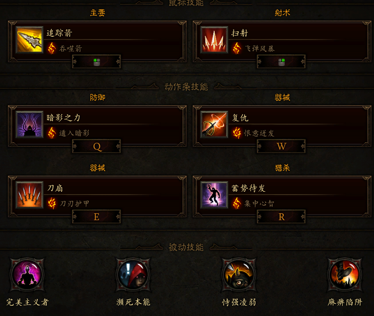 暗黑3猎魔人核心箭袋搭配（暗黑3猎魔人的黑夜传说）