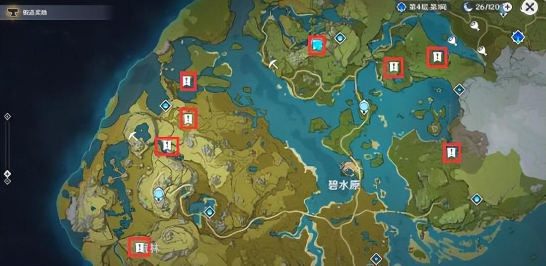 原神解锁15座地灵龛（原神地灵龛位置一览）