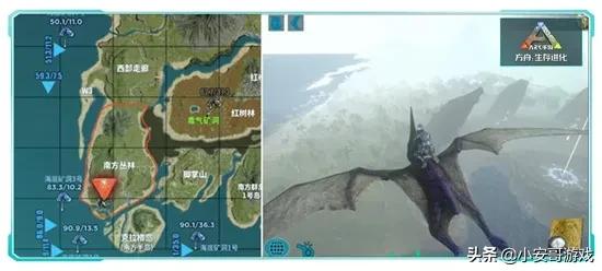 方舟手游海底矿洞详细地图（方舟手游五个矿洞的位置）