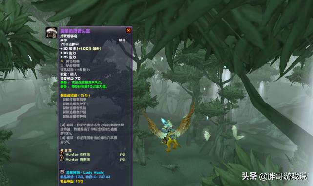 魔兽世界怀旧服猎人T5套装真正用法（怀旧服TBC猎人T5散件护腿搭配）