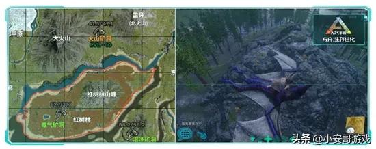 方舟手游海底矿洞详细地图（方舟手游五个矿洞的位置）