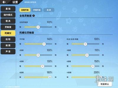 香肠派对灵敏度怎么设置（香肠派对灵敏度调整最佳设置）