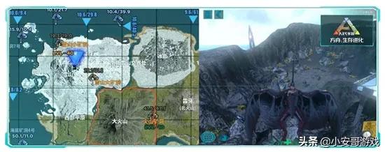 方舟手游海底矿洞详细地图（方舟手游五个矿洞的位置）