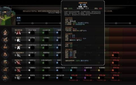 太吾绘卷最好打的剑冢是哪个（太吾绘卷打剑冢最强门派推荐）