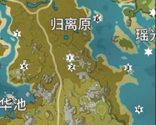 绝云间岩神瞳位置图高清（原神岩神瞳详细位置汇总）