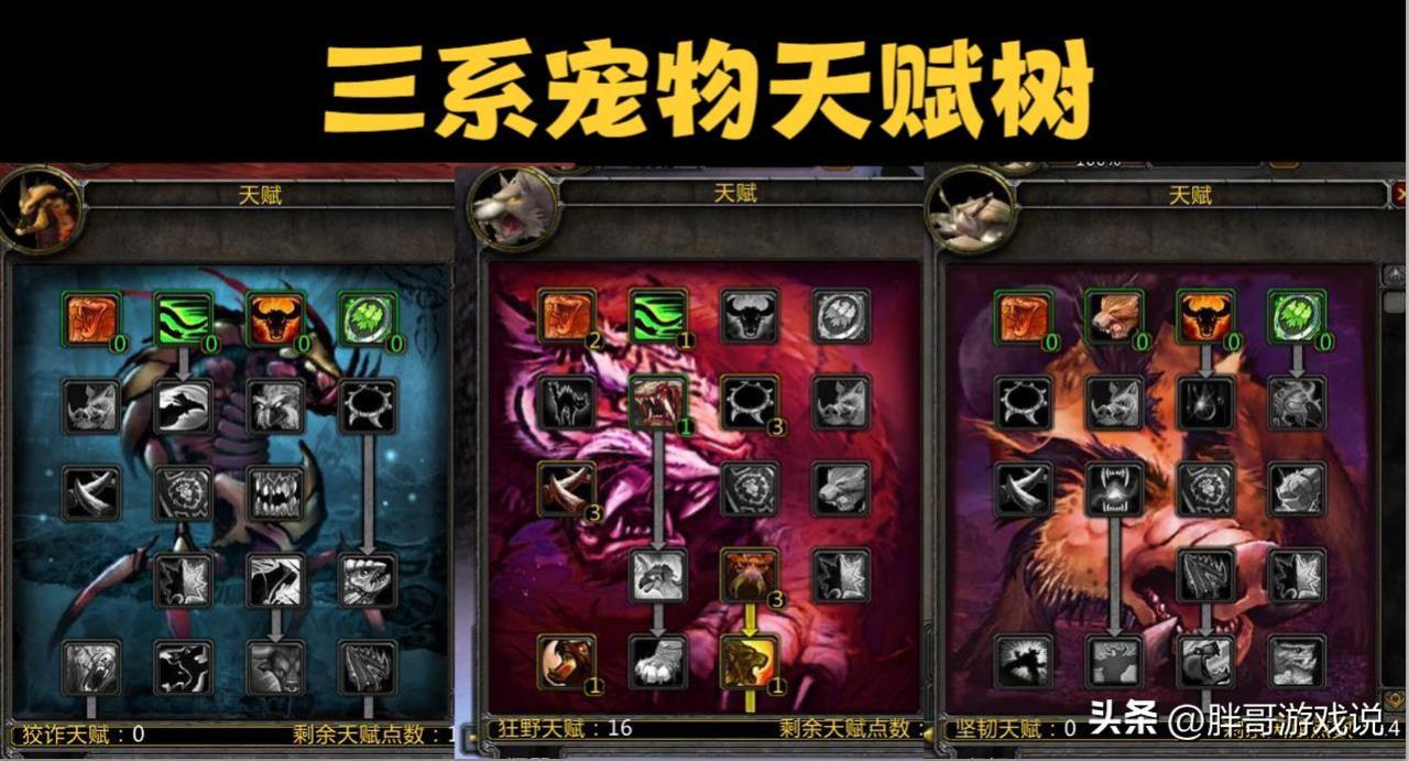 魔兽世界猎人稀有宝宝大全（魔兽世界猎人宠物机制详解）