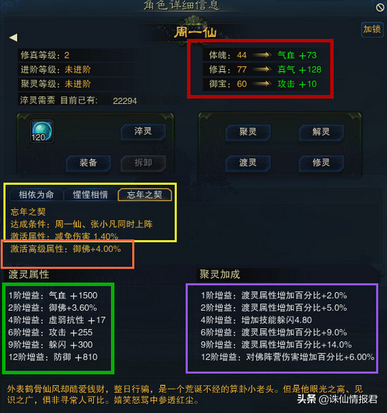 诛仙游戏中的阵灵如何搭配得到更强的效果（诛仙手游最终阵灵搭配）