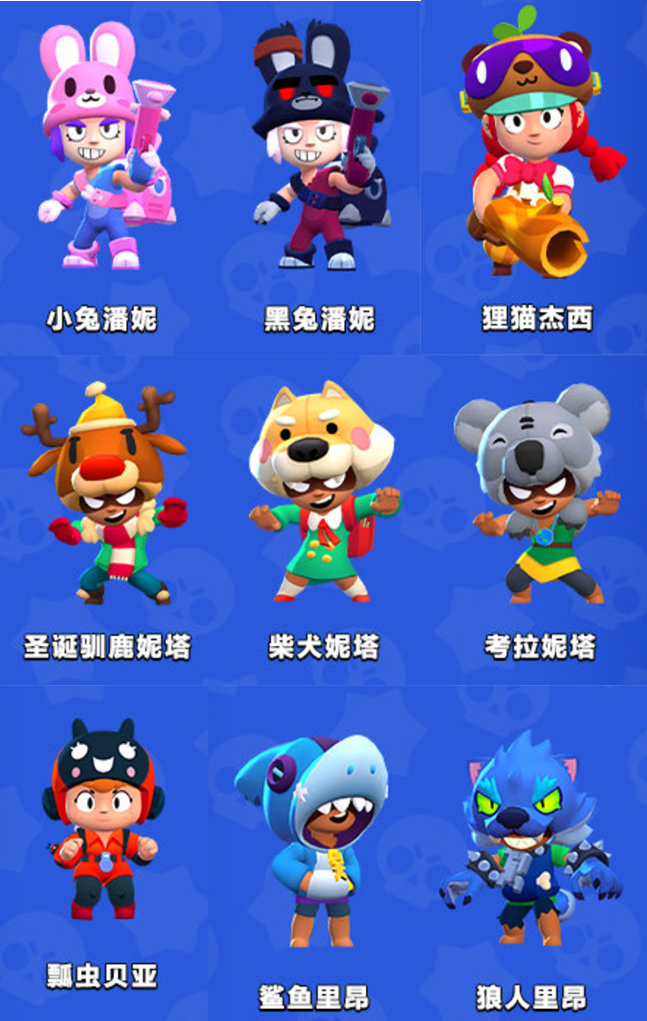 荒野乱斗限定皮肤大全（荒野乱斗皮肤价格一览）