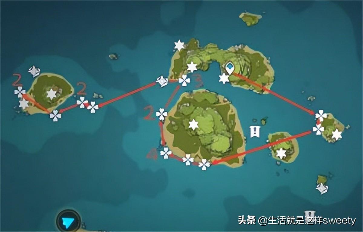 原神海灵芝分布图（原神海灵芝采集位置一览2022）