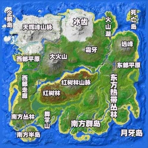 方舟生存进化手游新手村在哪里（方舟生存进化手游新手出生地推荐）
