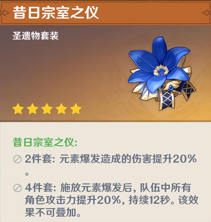 原神新版圣遗物总览（ 原神3.0版本圣遗物三合一推荐）