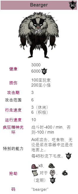 饥荒秋季BOSS熊獾怎么打（饥荒秋季BOSS熊獾打法技巧教学）