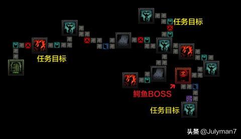 暗黑地牢猩红庭院详细地图（暗黑地牢血色庭院DLC地图详解）