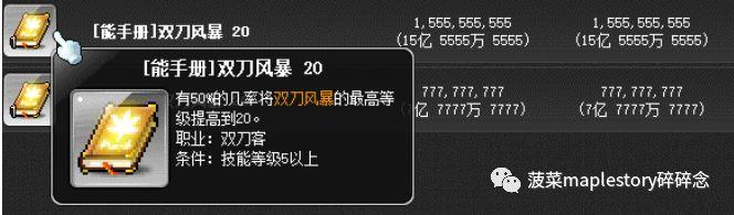 冒险岛暗影双刀装备推荐（冒险岛暗影双刀职业玩法教学）