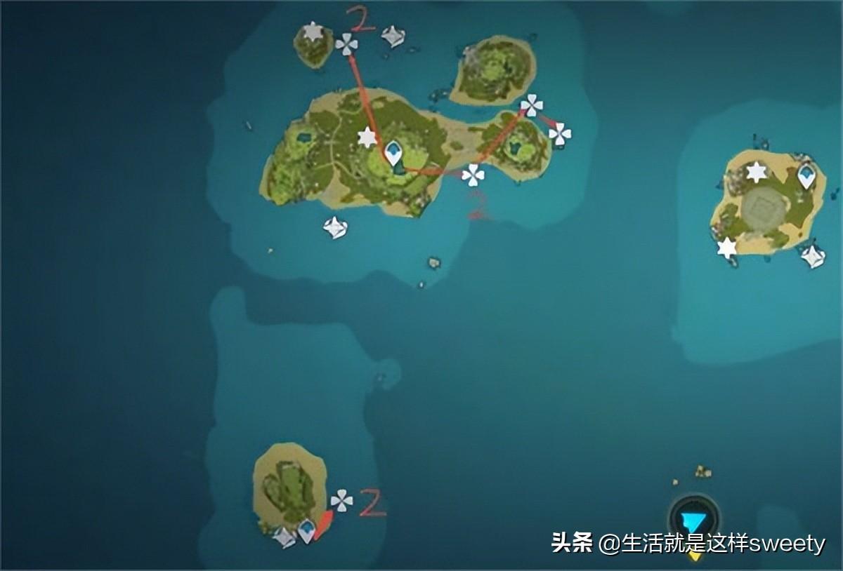 原神海灵芝分布图（原神海灵芝采集位置一览2022）