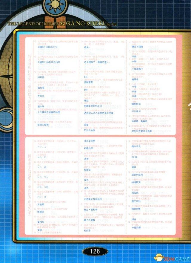 空之轨迹3rd图文攻略（空之轨迹3rd全迷宫通关教程）