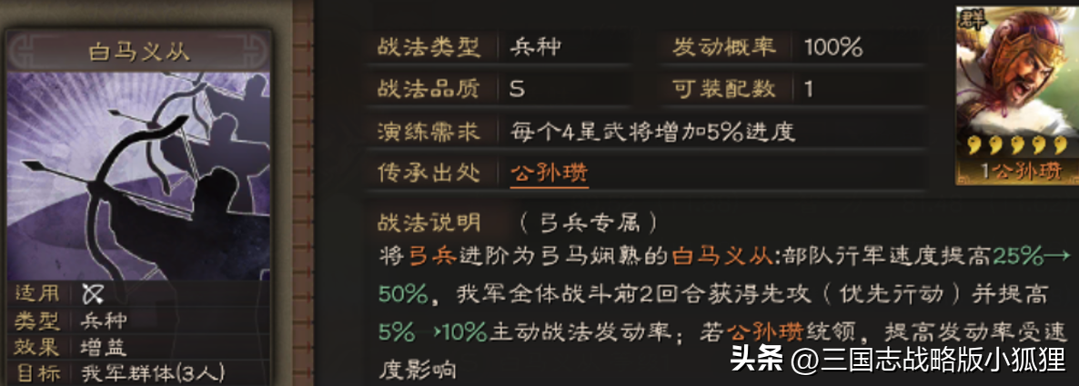 三国志战略版公孙瓒战法搭配（三国志战略版公孙瓒怎么样）