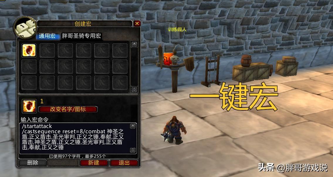 魔兽世界怀旧服圣骑士新手攻略（魔兽世界防骑快速上手攻略）